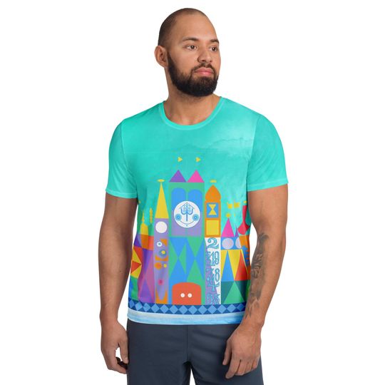 Discover Small Ride Men's Athletic T-shirt