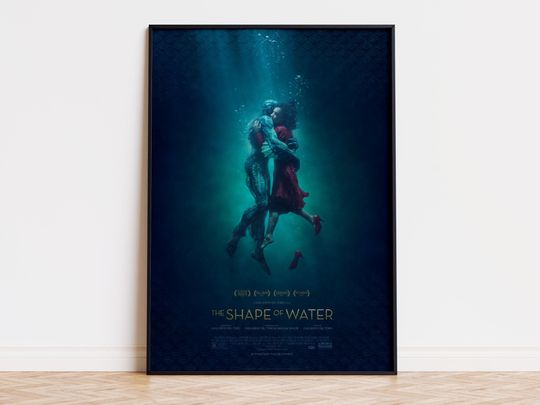 Discover The Shape of Water - Movie Poster | Digital Download | High Quality Ready To Print