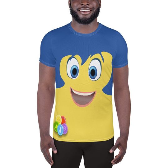 Discover Joy Inspired T-shirt – Fun Cartoon Casual Graphic Tee for Adults