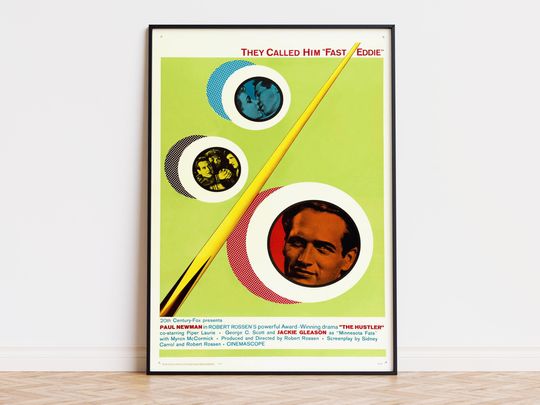 Discover The Hustler - Movie Poster | Digital Download | High Quality Ready To Print