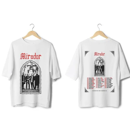 Discover MIRADOR Band Tour 2025 Unisex T-Shirt