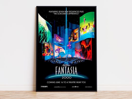 Discover Fantasia 2000 - Movie Poster | Digital Download | High Quality Ready To Print