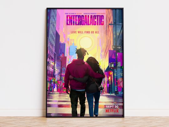 Discover Entergalactic - Movie Poster | Digital Download | High Quality Ready To Print