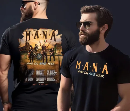 Mana Tour 2025 Unisex Double Sided T-Shirt