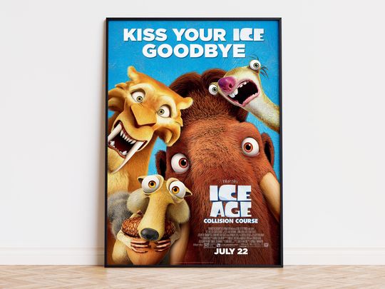 Discover Ice Age - Collision Course - Movie Poster | Digital Download | High Quality Ready To Print