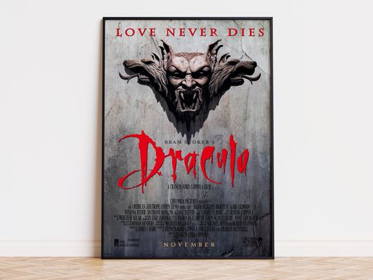 Discover Bram Stoker's Dracula - Movie Poster | Digital Download | High Quality Ready To Print
