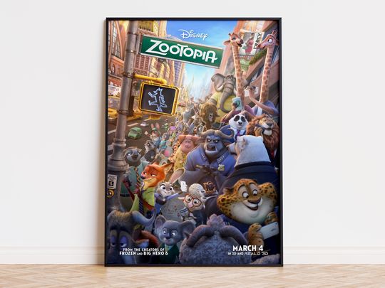 Discover Zootopia - Movie Poster