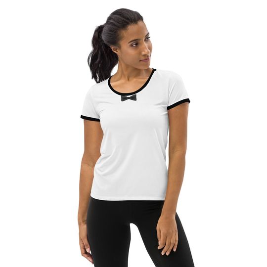 Discover Black Bow Women's athletic t-shirt