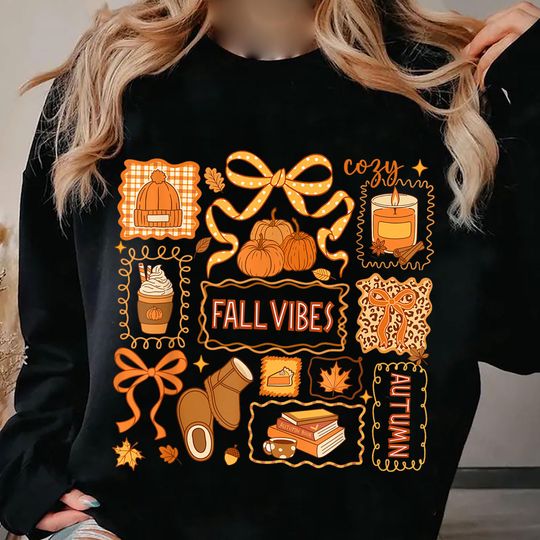 Discover Cozy Fall Sweatshirt