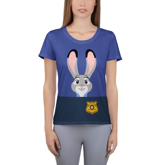 Discover Bunny Hop Women's athletic t-shirt
