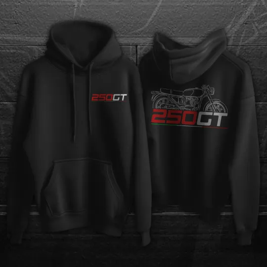 Discover Ducati 250 GT 1964-1966 - Motorcycle Hoodie Pullover for Riders