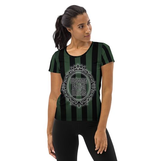 Discover 999 Happy Haunts Women's Athletic T-shirt