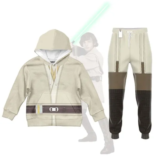 Discover Qui-Gon Jinn's Jedi Robes - Cosplay Kid Hoodie, Sweatshirt ,T-Shirt, Sweatpants