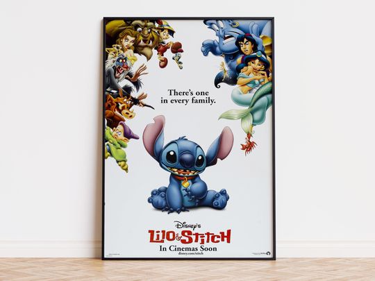 Discover Lilo & Stitch - Movie Poster | Digital Download | High Quality Ready To Print
