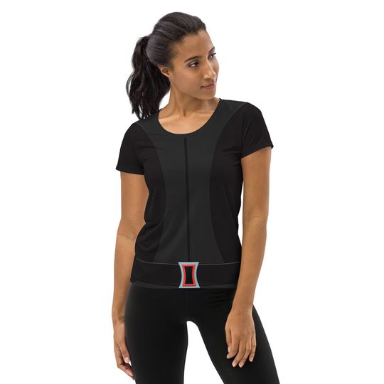 Discover Black Spider Women's Athletic T-shirt
