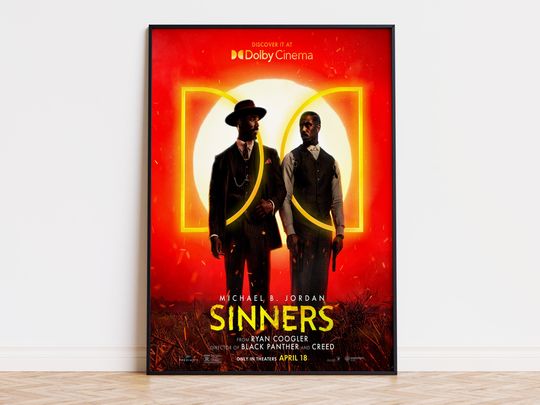 Discover Sinners - Movie Poster | Digital Download | High Quality Ready To Print