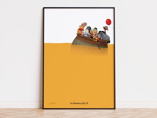 Discover Winnie the Pooh - Movie Poster | Digital Download | High Quality Ready To Print
