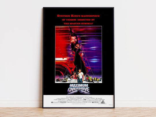 Discover Maximum Overdrive - Movie Poster | Digital Download | High Quality Ready To Print