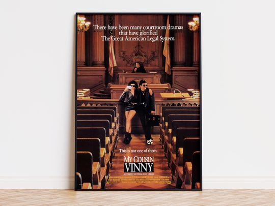 Discover My Cousin Vinny - Movie Poster | Digital Download | High Quality Ready To Print