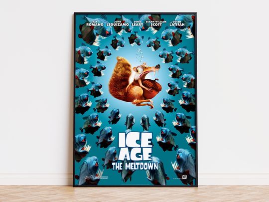 Discover Ice Age - The Meltdown - Movie Poster | Digital Download | High Quality Ready To Print