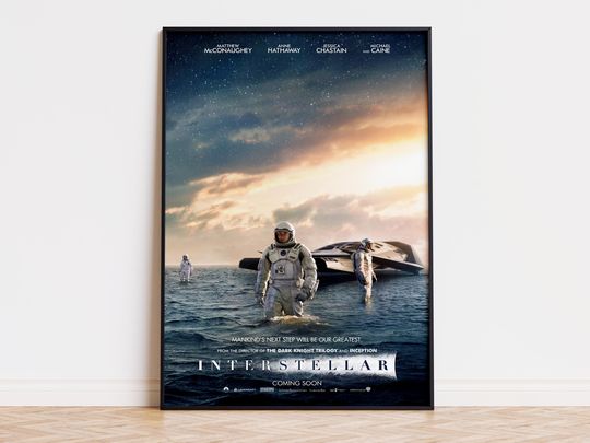 Discover Interstellar - Movie Poster | Digital Download | High Quality Ready To Print