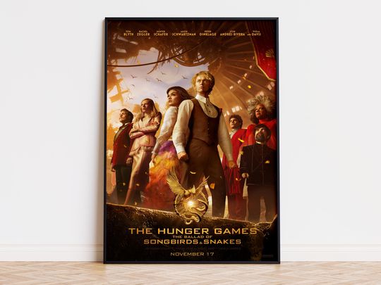 The Hunger Games - The Ballad of Songbirds & Snakes - Movie Poster