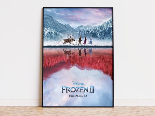 Discover Frozen II - Movie Poster | Digital Download | High Quality Ready To Print