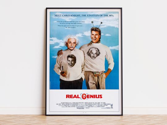 Discover Real Genius - Movie Poster | Digital Download | High Quality Ready To Print
