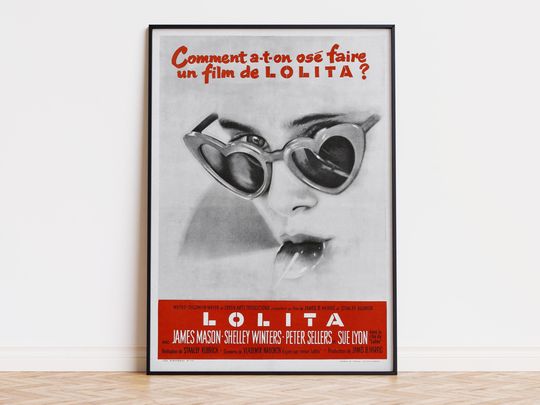 Discover Lolita - Movie Poster | Digital Download | High Quality Ready To Print