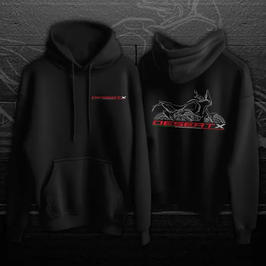 Discover Ducati DesertX Rally Motorcycle Hoodie for Adventure Rider