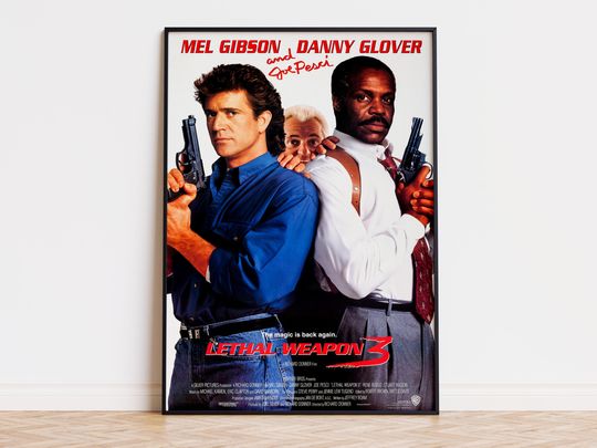 Discover Lethal Weapon 3 - Movie Poster | Digital Download | High Quality Ready To Print