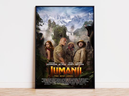 Discover Jumanji - The Next Level - Movie Poster | Digital Download | High Quality Ready To Print
