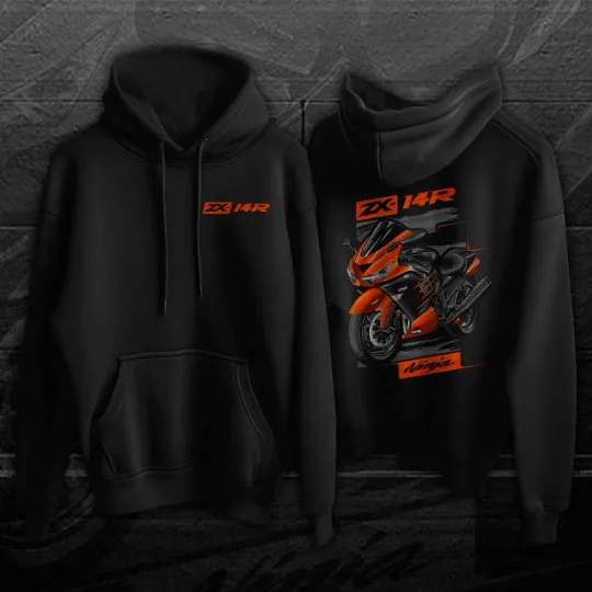 Discover ZX14R ZZR1400 Motorcycle Hoodie for Kawasaki NInja Riders