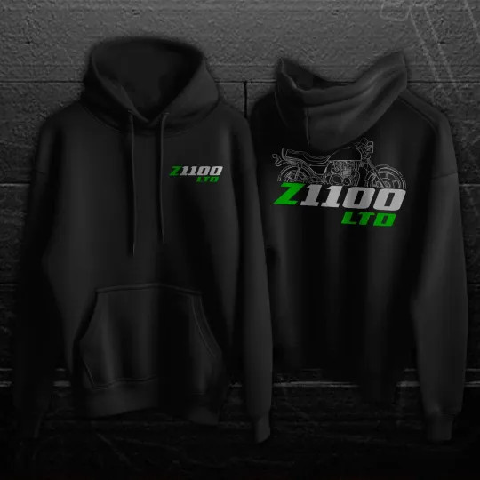 Kawaasakii Z1100 & KZ1100 1981-1986 - Motorcycle Hoodie Pullover for Riders