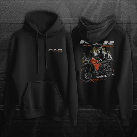 Discover Kawaasakii KLR650 2022-2025 Motorcycle Hoodie for Bikers and Fans