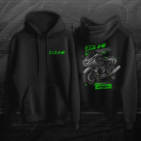 Discover Motorcycle Hoodie for Kawaasakii ZX-14 2006-2011 Enthusiasts and Riders
