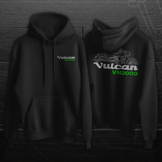 Discover Kawaasakii VN2000 Vulcan 2000 2004-2012 - Motorcycle Hoodie Pullover for Riders