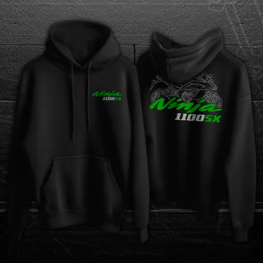 Discover For Kawaasakii Ninja 1100SX 2025 fans - Motorcycle Hoodie