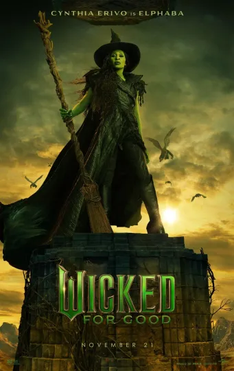 Discover Wicked For Good Poster - Cynthia Arivo - Vertical Premium Matte Poster