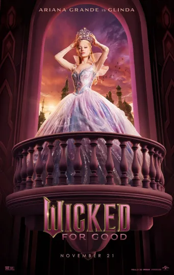 Discover Wicked For Good Poster - Ariana - Vertical Premium Matte Poster