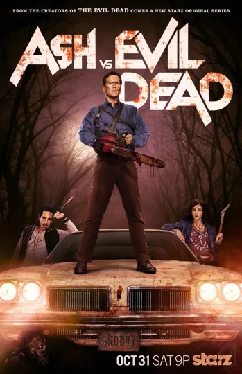 ASH VS EVIL DEAD Poster Print, Bruce Campbell Premium Matte Vertical Poster