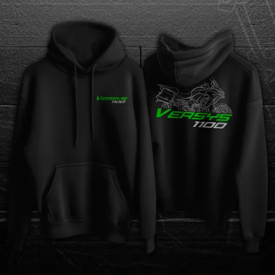 Discover For Kawaasakii Versys 1100 2025 fans - Motorcycle Hoodie