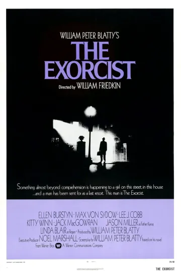 The Exorcist Movie Poster William Friedkin  Vertical Premium Matte