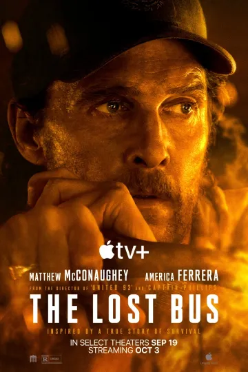 Discover The Lost Bus Movie Poster Matthew McConaughey, Vertical Premium Matte