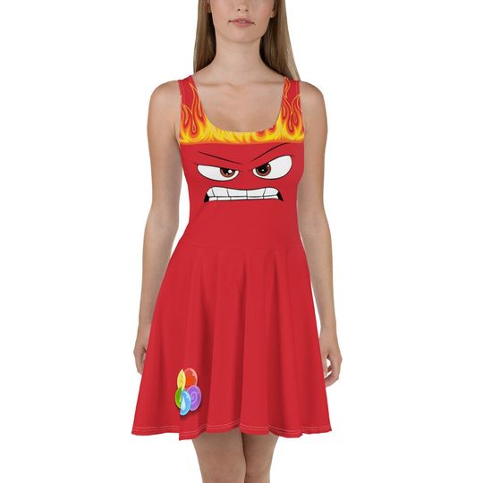 Discover Anger Inspired Skater Dress