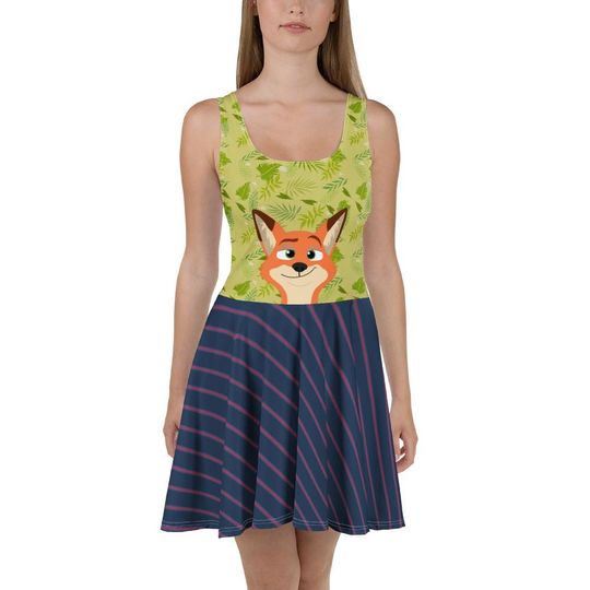 Discover Wilde Zoo Animal Skater Dress