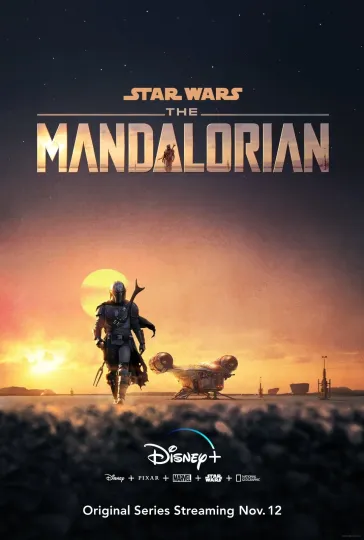 Star Wars The Mandalorian Poster - Premium Matte Vertical Poster