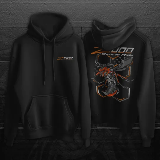 Discover Hoodie for Kawaasakii Z1000 2014-2020 Motorcycle Riders, Biker Gift