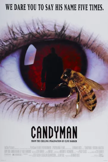 Candyman Movie Poster  - Tony Todd & Clive Barker - Vertical Premium Matte Poster