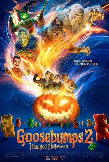 Discover Goosebumps 2 Movie Poster Haunted Halloween Vertical Poster